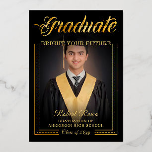 Graduate. Golden touch Brighten your future