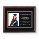 Graduate Graduate Photo School Award Plaque