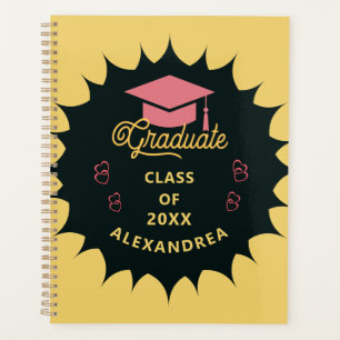 Graduate Graduation Senior Class Personalize  Planner