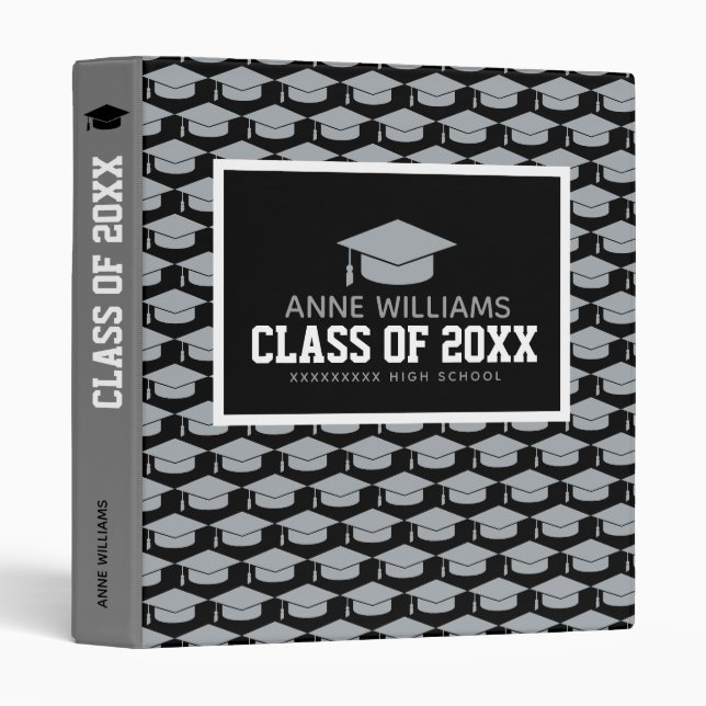 Graduate High School Black Binder (Front/Spine)