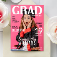 Graduate Magazine Cover Photo Graduation Party