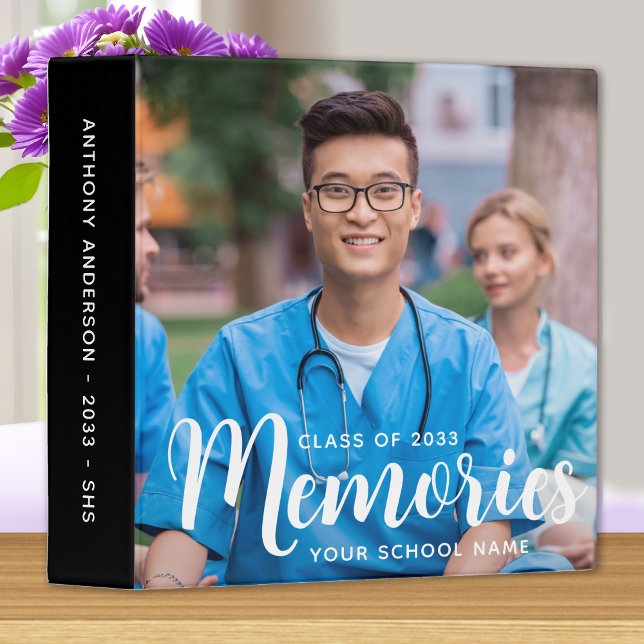 Graduate Memories Custom Graduation Photo Album  Binder (Creator Uploaded)