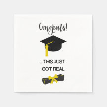 Graduate Modern Minimalist Simple Chic Graduation