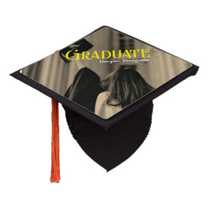 Graduate Photo Graduation Announcement Invitation Cap Topper