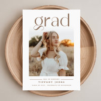 Graduate Photo Nursing Graduation Invitation