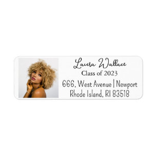 Graduate Photo Return Address