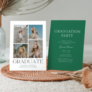 Graduate Prestige Graduation Photo Invitation