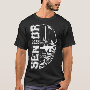 Graduate Senior Cl Of 2025 Graduation American Foo T-Shirt
