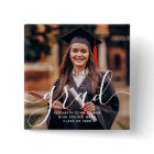 Graduate Simple Modern Script Classic Photo