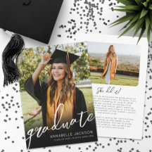 Graduate Simple Photo Graduation