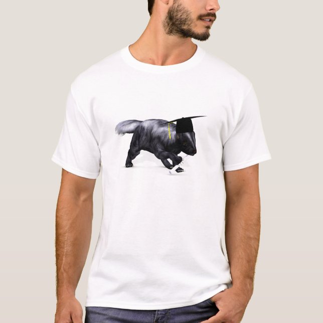 Graduate Skunk T-Shirt (Front)
