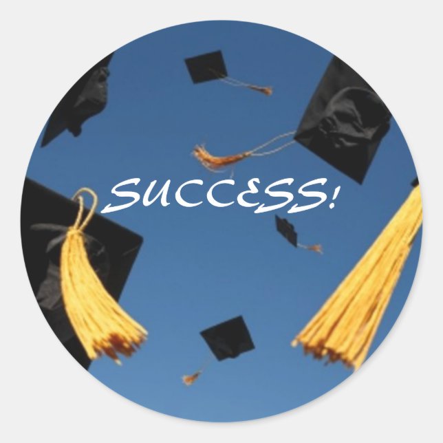 GRADUATE SUCCESS stickers (Front)