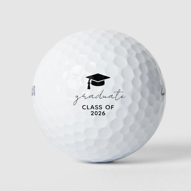 Graduate Year Cap & Tassel Golf Balls (Creator Uploaded)