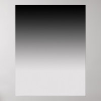 Graduated Black to Grey Poster for Photography