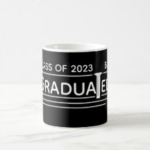 Graduated Cylinder "Graduated" Custom Message Mug