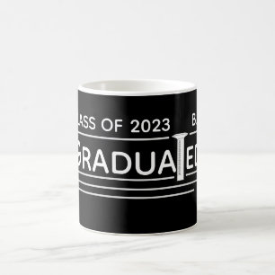 Graduated Cylinder "Graduated" Custom Message Mug