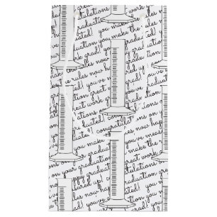 Graduated Cylinder Happy Graduation Gift Bag