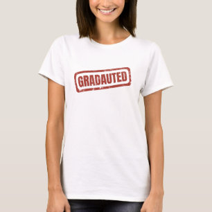 Graduated Stamp Graduate T-Shirt