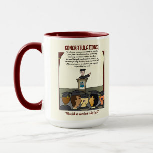 Graduates Greeting Card Mug