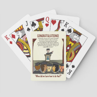 Graduates Playing Cards