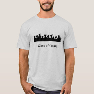 Graduates Silhouettes Tshirt  Customize The Year!