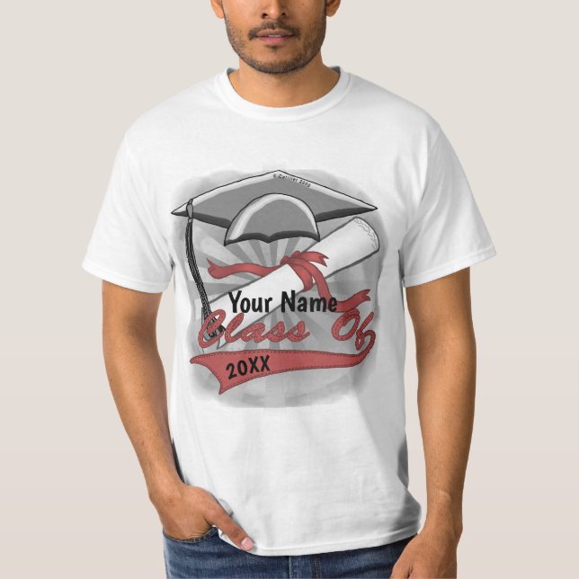 Graduating Class custom  T-Shirt (Front)