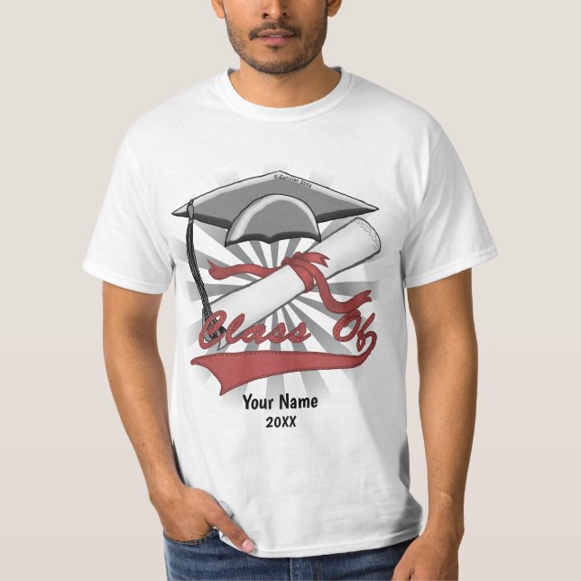 Graduating Class custom  T-Shirt (Front)