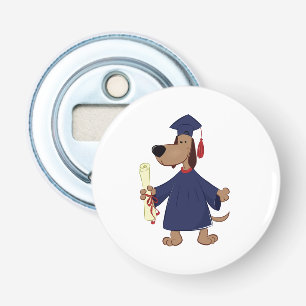 Graduating dog clipart bottle opener