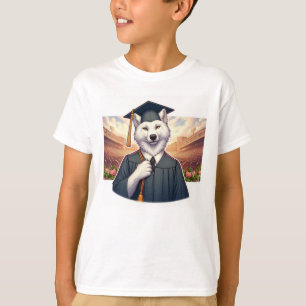 Graduating Wolf T-Shirt