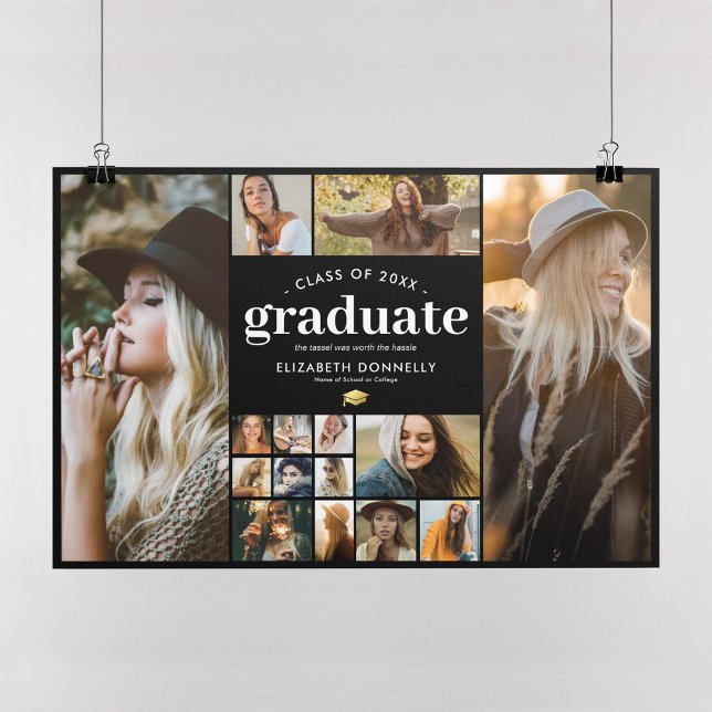 Graduation 15 Photo Collage Poster (Creator Uploaded)