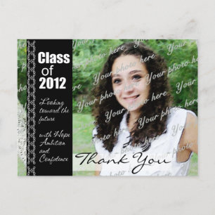 Graduation 2012/ Photo Announcement Postcard