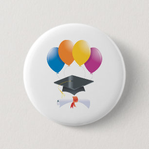 Graduation 2020 Party Pins Balloons Diploma Cap