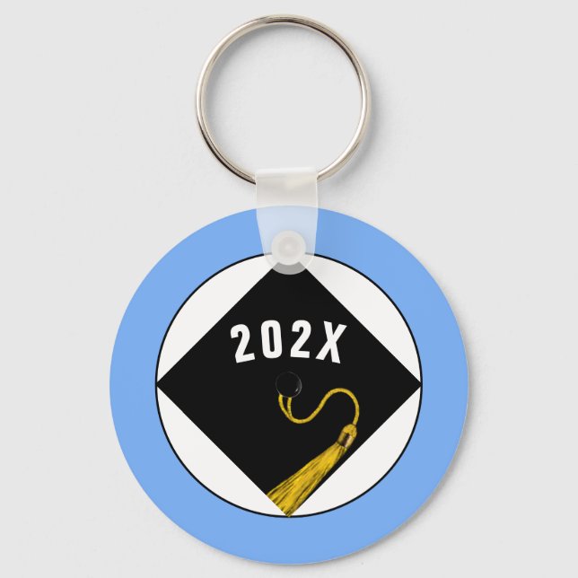 Graduation 2022 Senior Class Keepsake Gift Keychain (Front)
