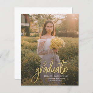Graduation 2023 Photo Grad Open House Invitation