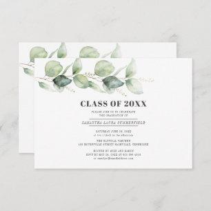 Graduation 2024 Eucalyptus Grad Party Invitation