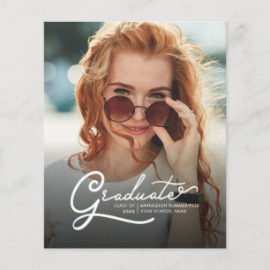 Graduation 2024 Grad Photos Party Invitation