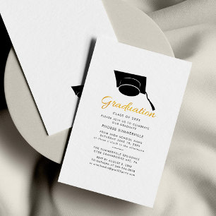 Graduation 2024 Party Minimalist Party Invitation
