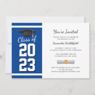 Graduation 2024 Simple Grad Party Invitation