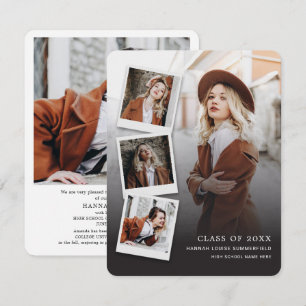 Graduation 2025 4 Photos Faire-part de 2e année