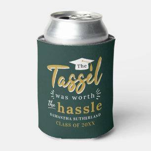 Graduation 2025 Green Graduate Party Can Cooler