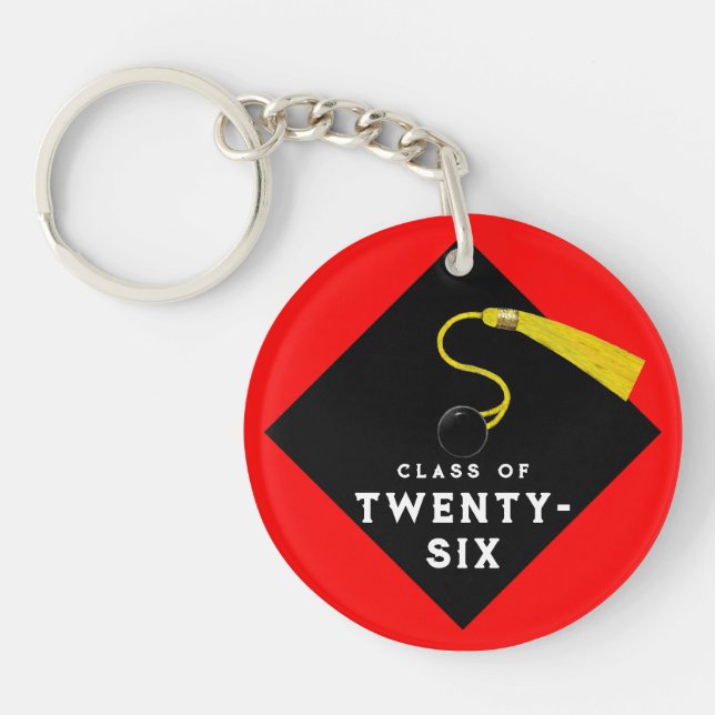 Graduation 2025 Keepsake Gift Keychain (Front)
