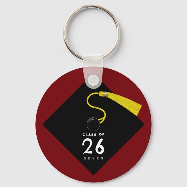 Graduation 2025 Keepsake Gift Keychain (Front)