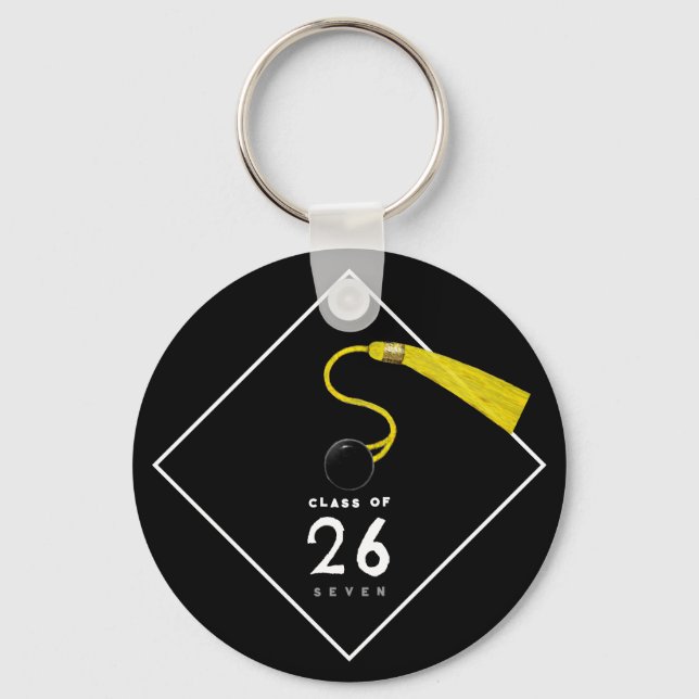 Graduation 2025 Keepsake Gift Keychain (Front)