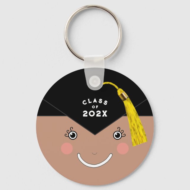 Graduation 2025 Keepsake Gift Keychain (Front)