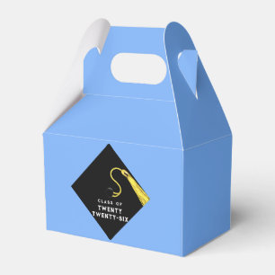Graduation 2025 Light Blue Favor Box