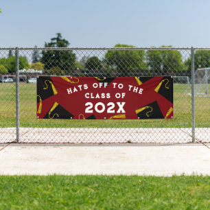 Graduation 2025 Maroon Banner