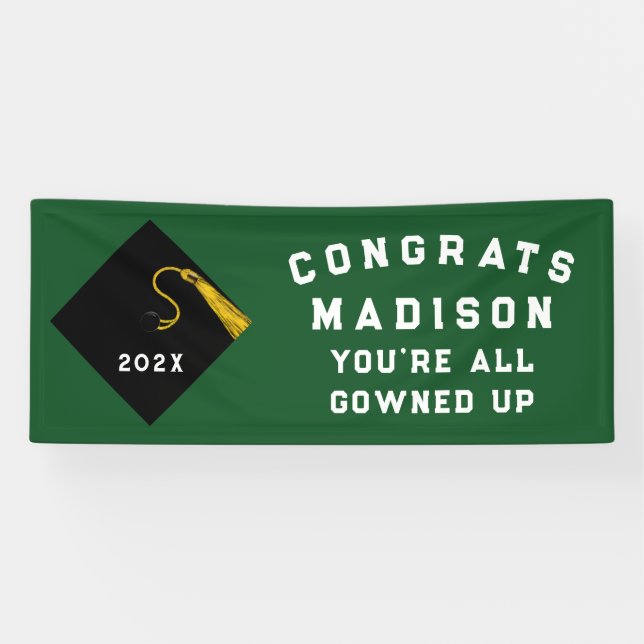 Graduation 2025 Party Banner (Horizontal)