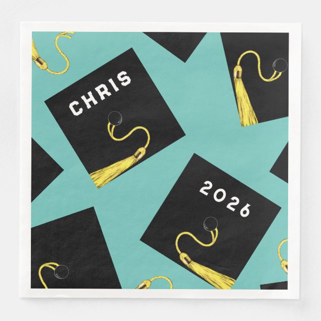 Graduation 2025 Party Napkins (Front)