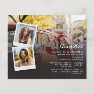 Graduation 2025 Photos Party Invitation