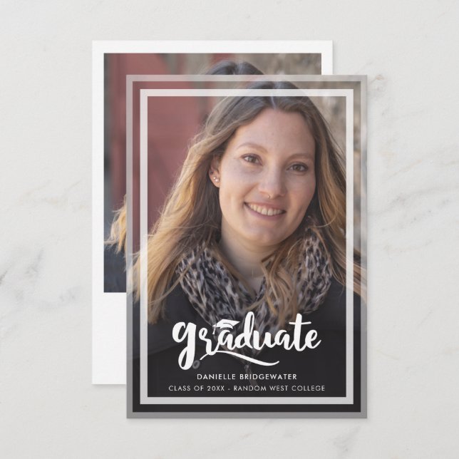 Graduation 2025 Photos Script Announcement (Front/Back)